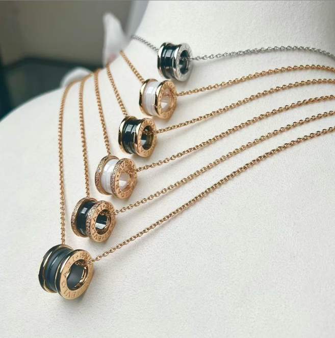 Little Red Man Necklace High Edition CNC Seiko Thick Plated Diamond Small Waist Luxury Clavicle Chain