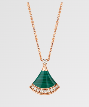 Elegant Small Skirt Necklace for Women Agate Mother-of-Pearl Inlaid with Diamonds Fan-Shaped Collarbone Chain Light Luxury High-End Neck Chain