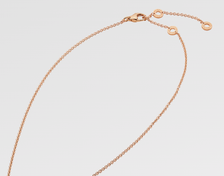 Little Red Man Necklace High Edition CNC Seiko Thick Plated Diamond Small Waist Luxury Clavicle Chain